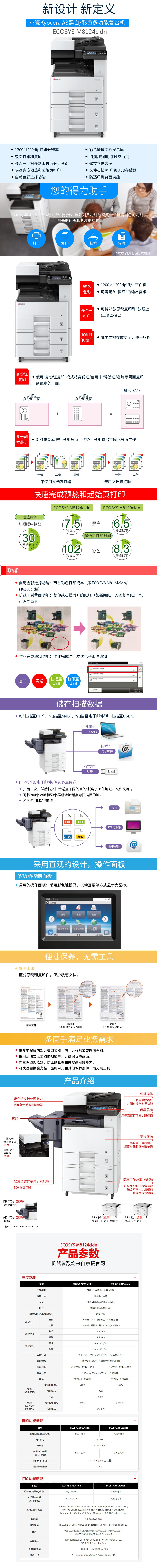 京瓷（KYOCERA）M 8124 cidn彩色激光A3办公复合机无线网络打印机复印机多功能一体机 .png
