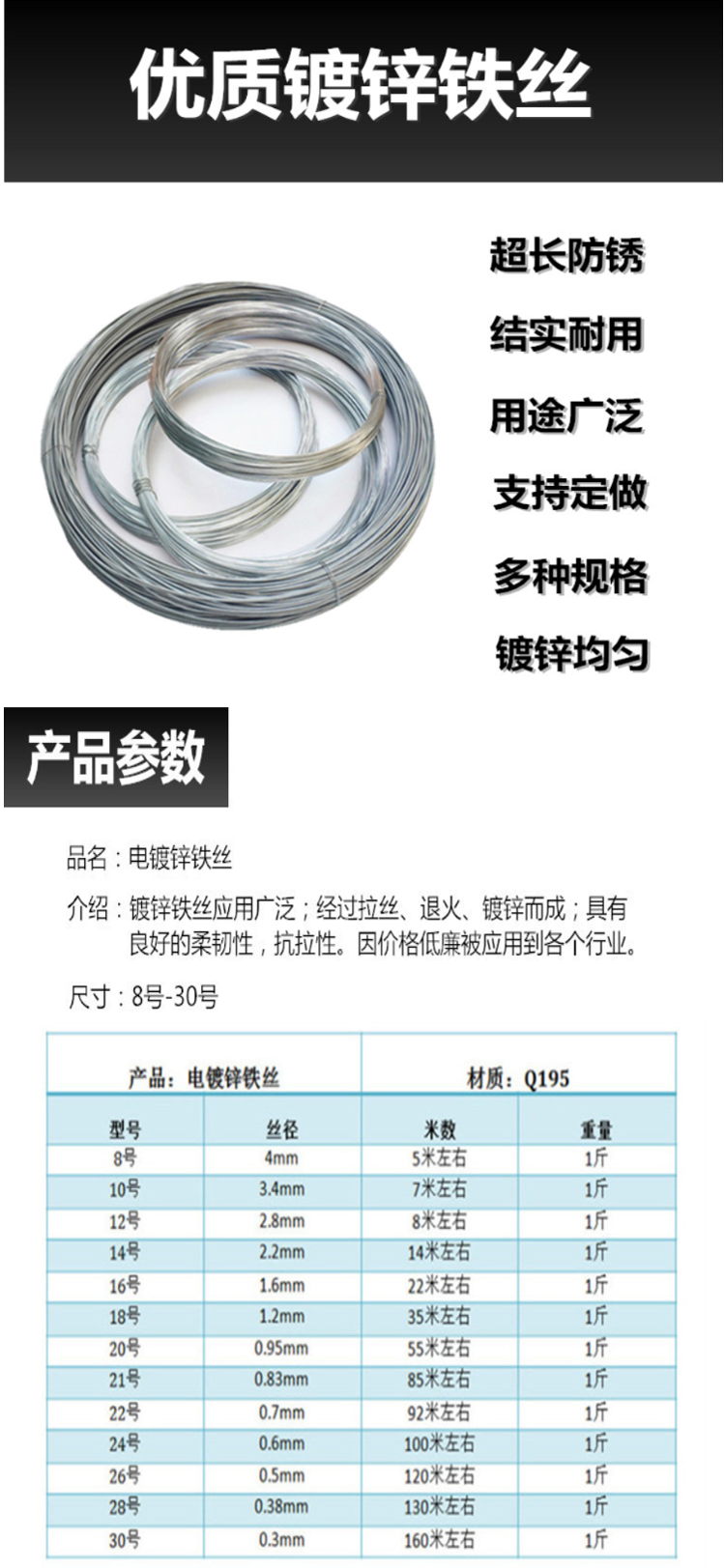 镀锌防锈铁丝搭大棚家用手工DIY挂窗帘晾衣绳工地建筑细软铁丝线-淘宝网.png