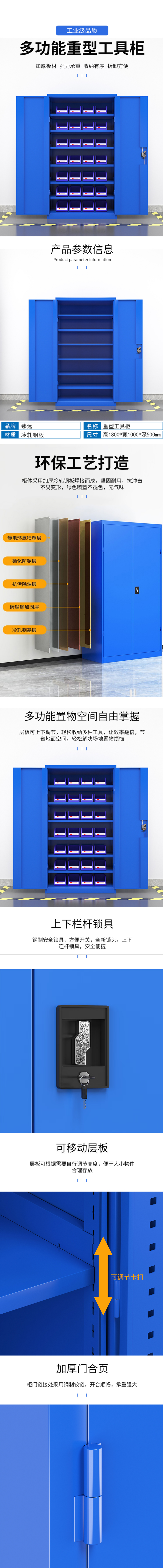 【臻远ZY-GJGA-5】臻远 ZY-GJGA-5 重型五金工具柜铁皮柜双开门置物柜多功能零件柜 六.png