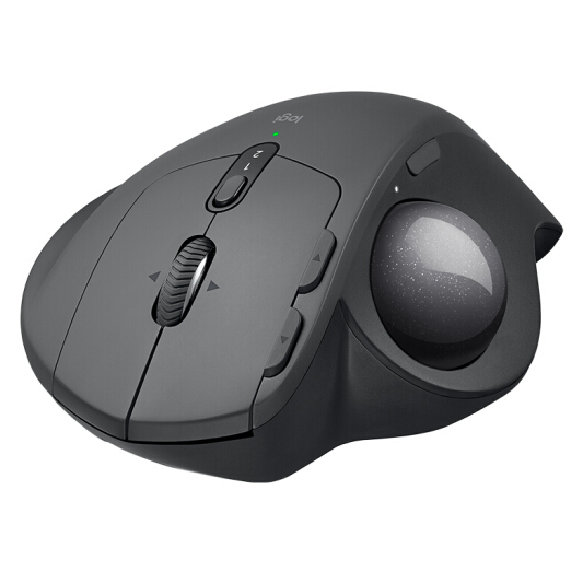 罗技（Logitech）MX ERGO 无线轨迹球鼠标优联蓝牙连接可调节转轴人体